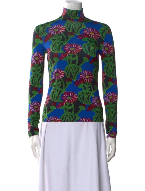 La DoubleJ Nylon Floral Print Top