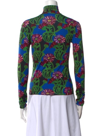 La DoubleJ Nylon Floral Print Top