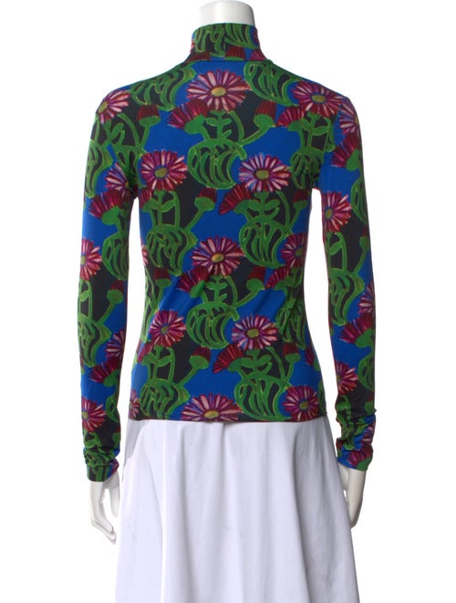 La DoubleJ Nylon Floral Print Top