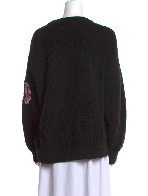 La DoubleJ Printed Crew Neck Sweater