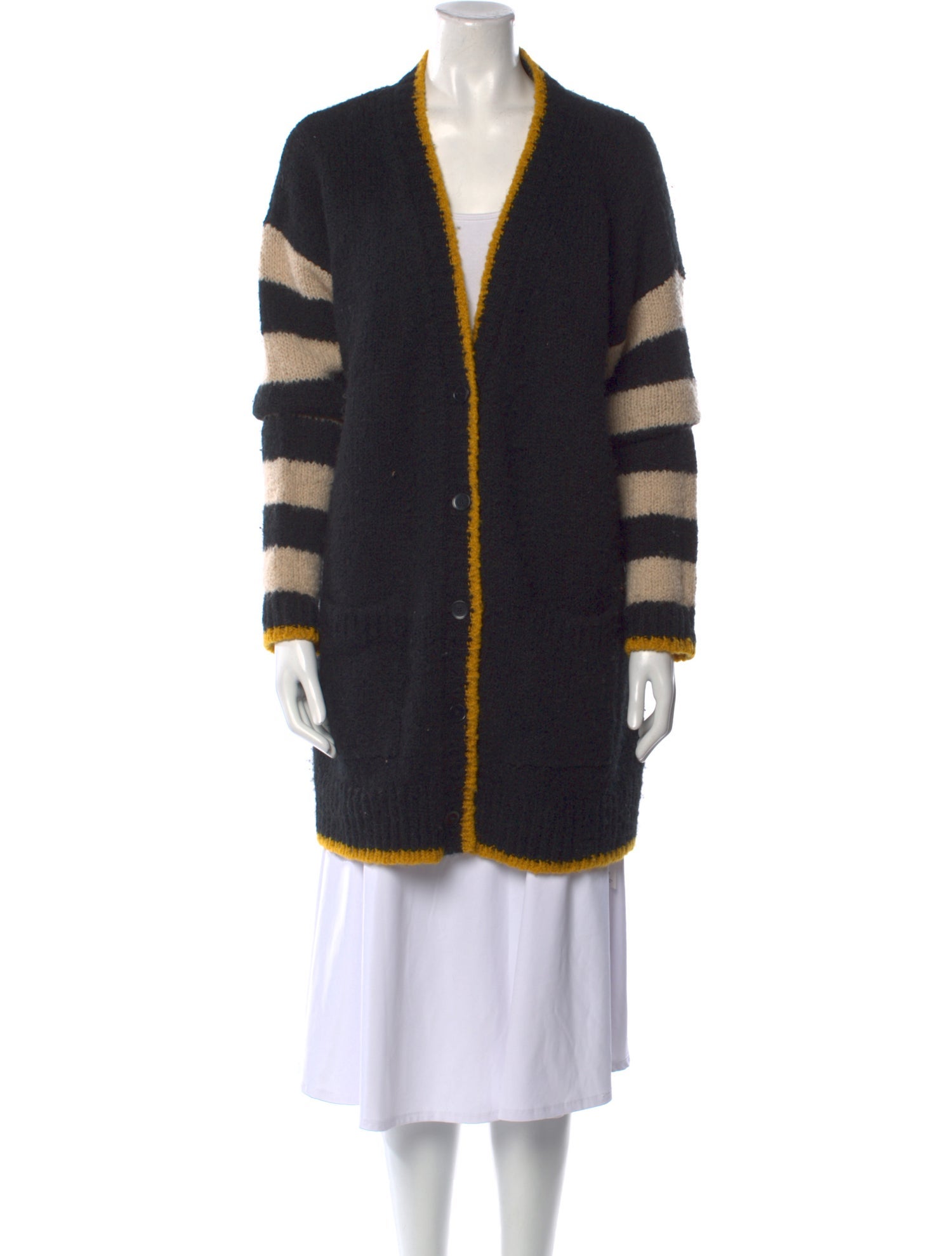 La DoubleJ Bowling Crochet Sweater