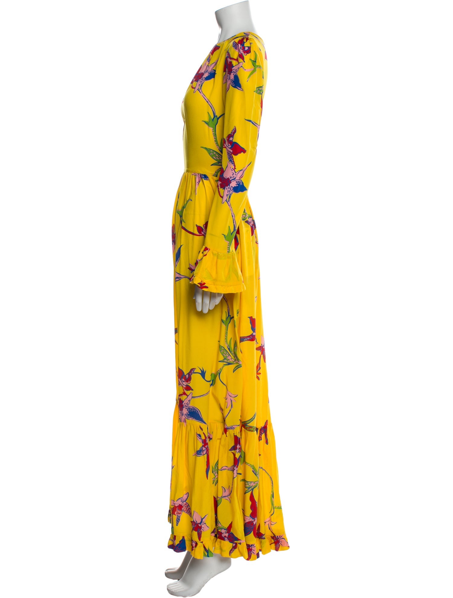 La DoubleJ Silk Long Dress