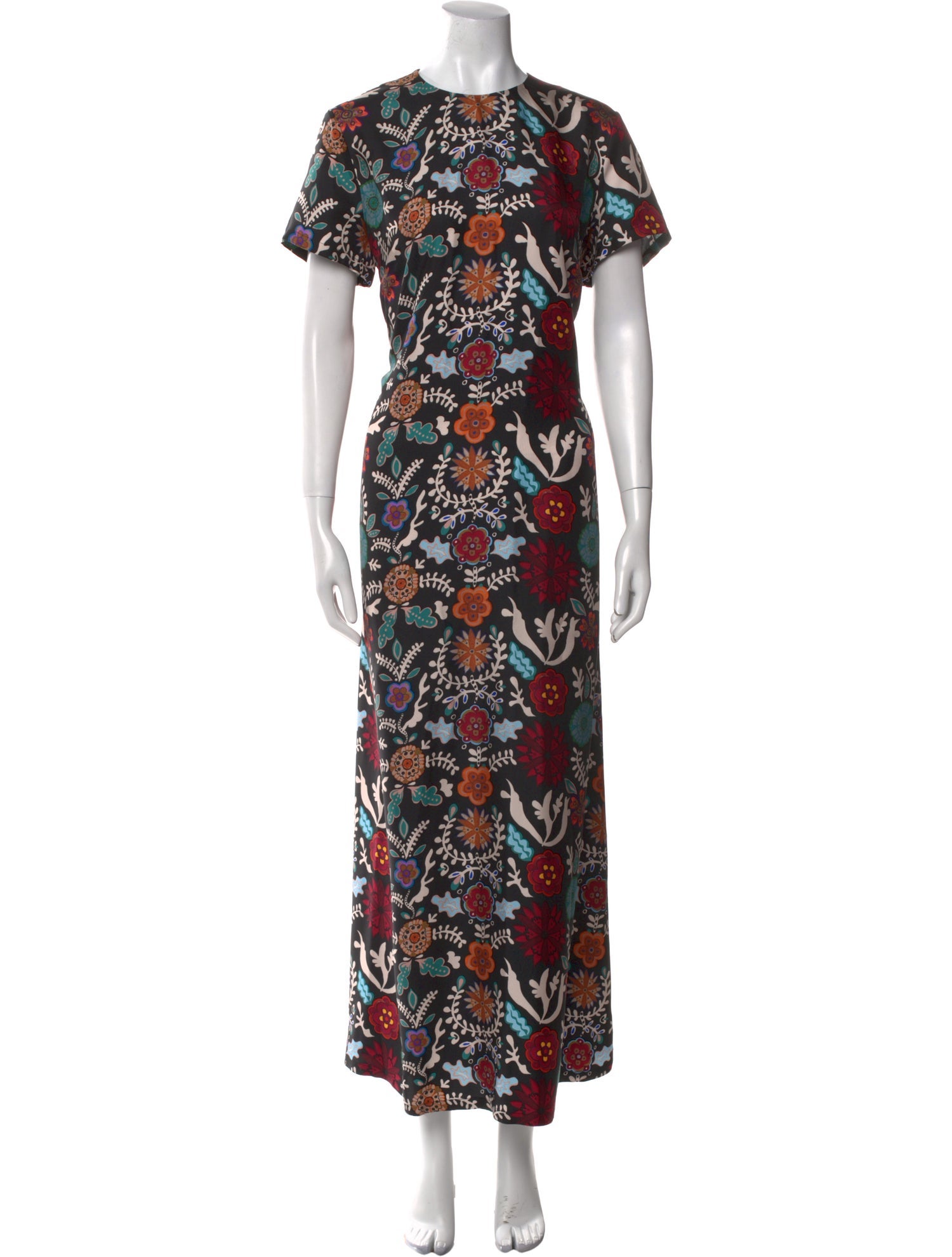 La DoubleJ Floral Print Long Dress