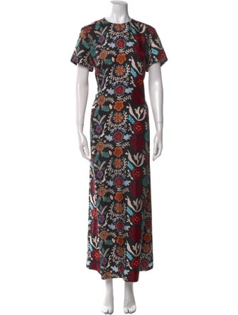 La DoubleJ Floral Print Long Dress