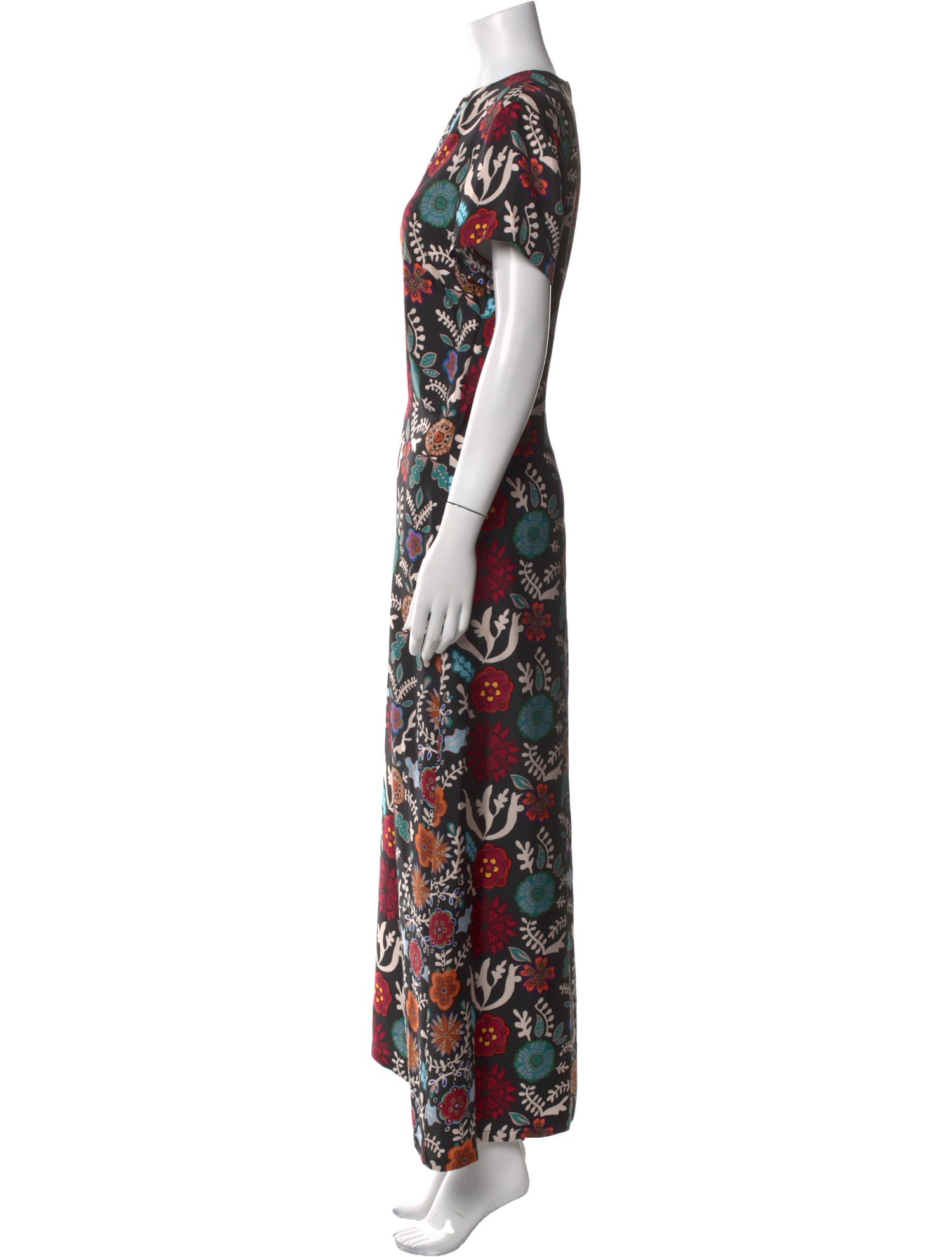 La DoubleJ Floral Print Long Dress