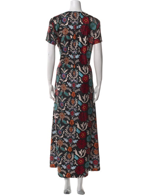 La DoubleJ Floral Print Long Dress