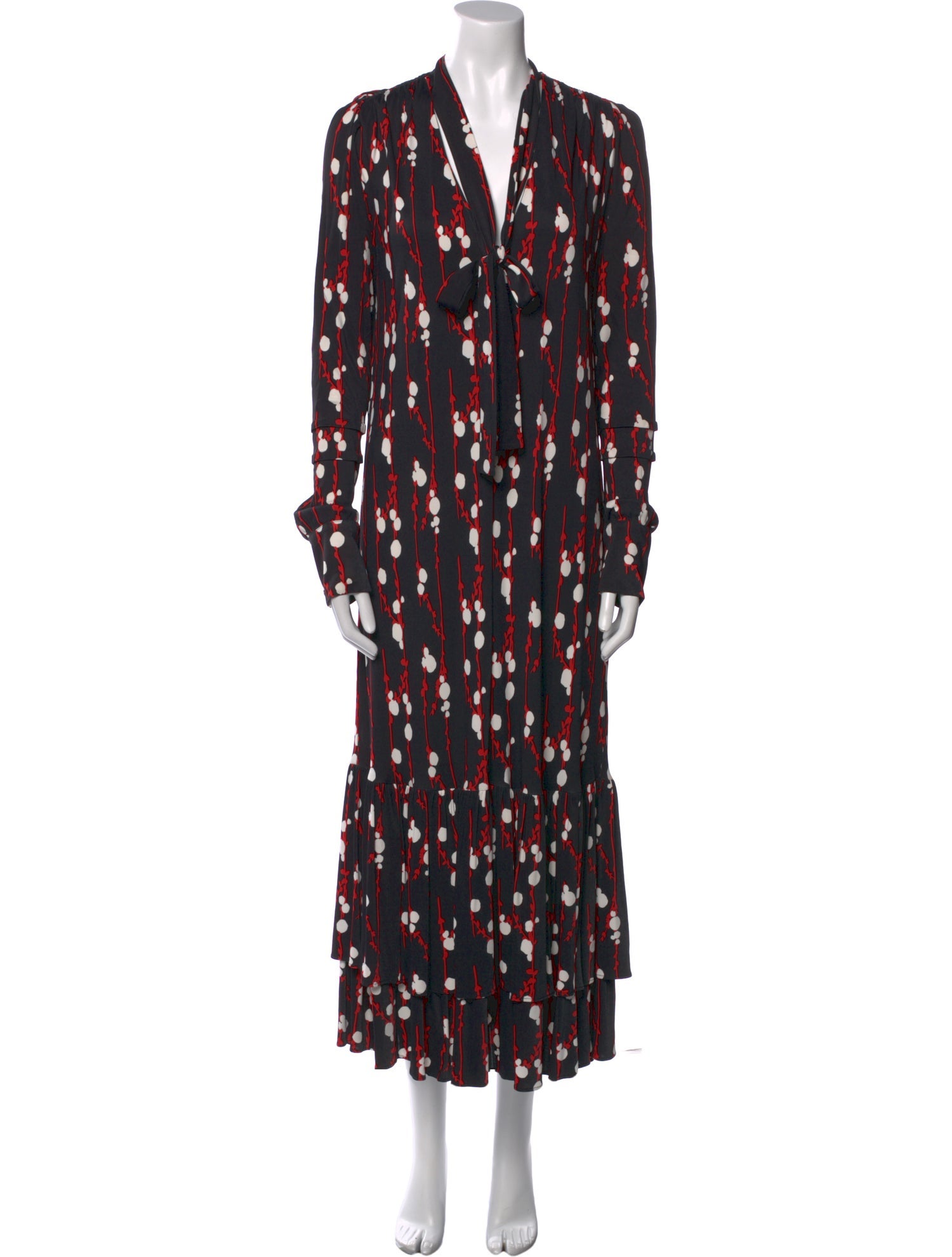 La DoubleJ Printed Midi Length Dress