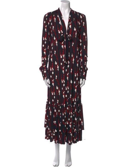 La DoubleJ Printed Midi Length Dress