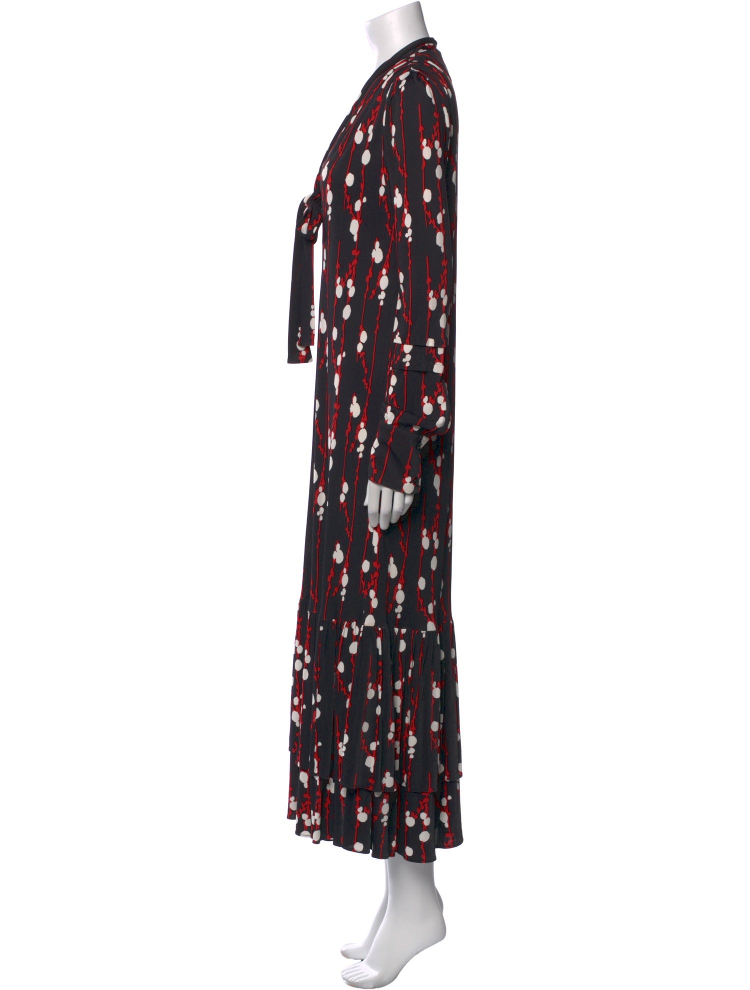 La DoubleJ Printed Midi Length Dress