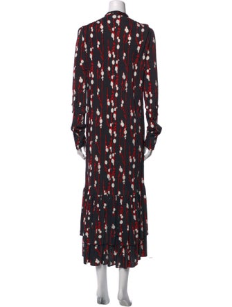 La DoubleJ Printed Midi Length Dress