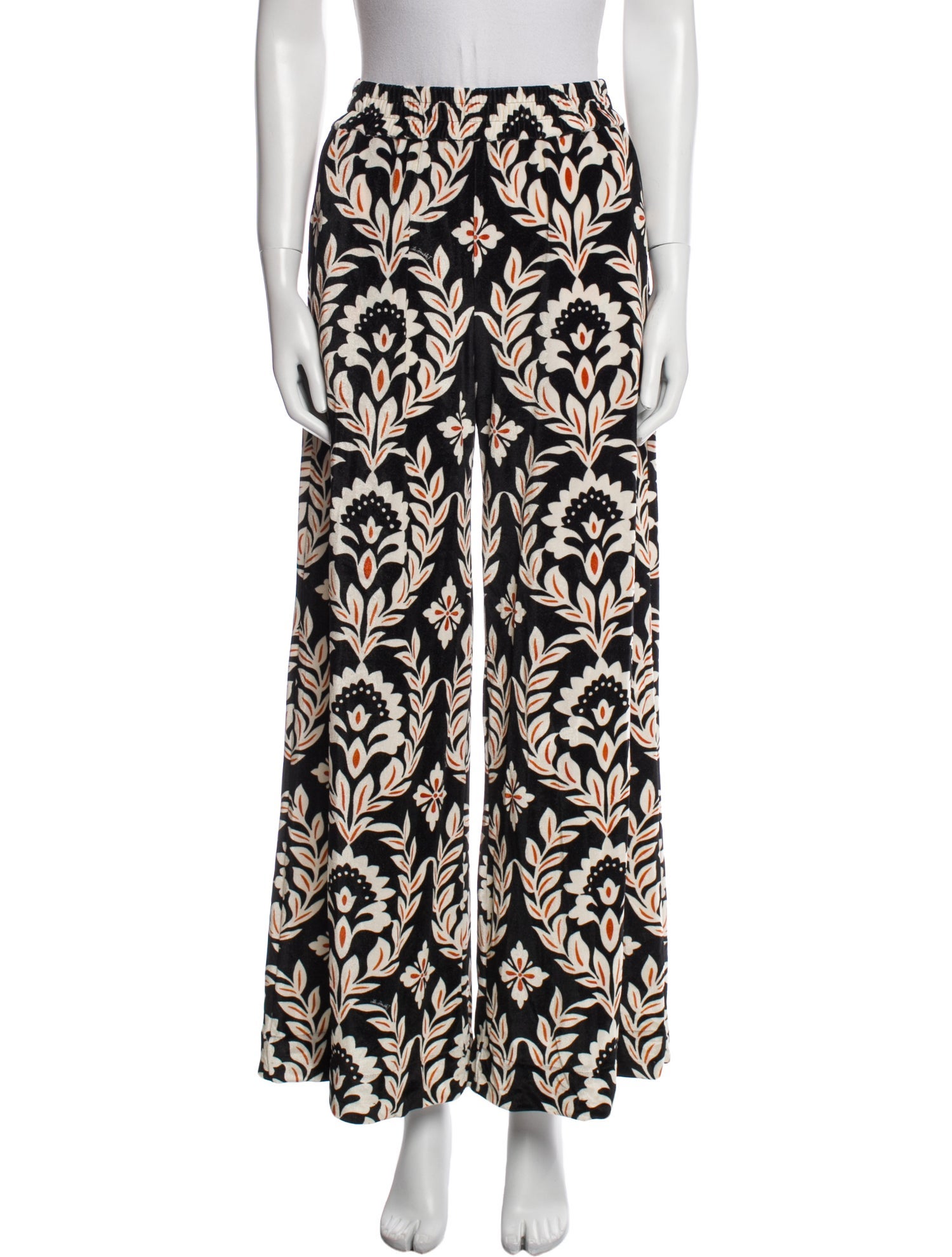 La DoubleJ Printed Wide Leg Pants