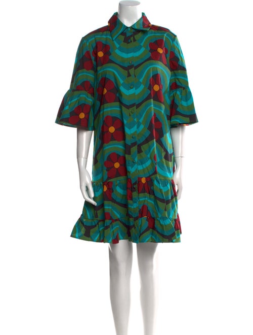 La DoubleJ Printed Mini Dress