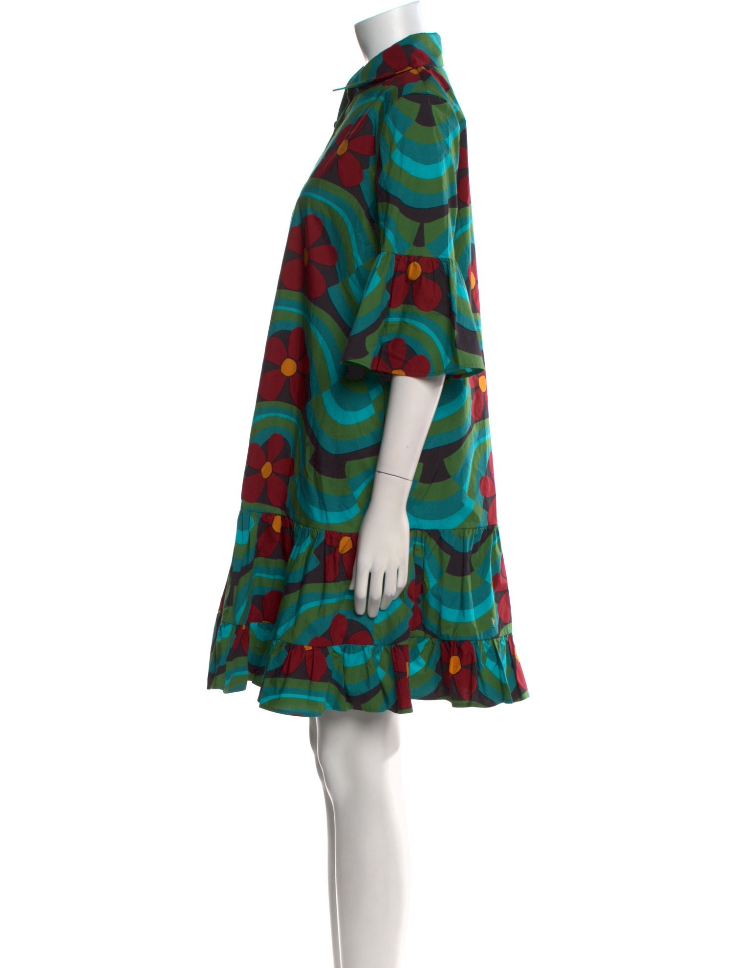 La DoubleJ Printed Mini Dress