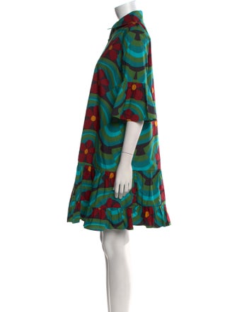 La DoubleJ Printed Mini Dress