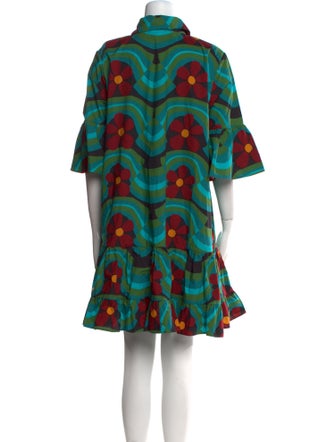 La DoubleJ Printed Mini Dress