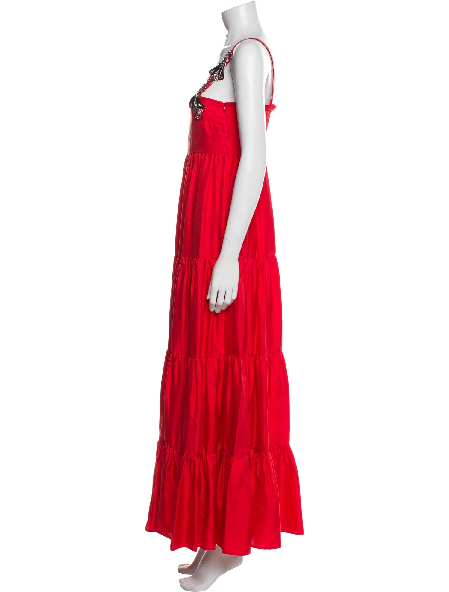 La DoubleJ Silk Long Dress
