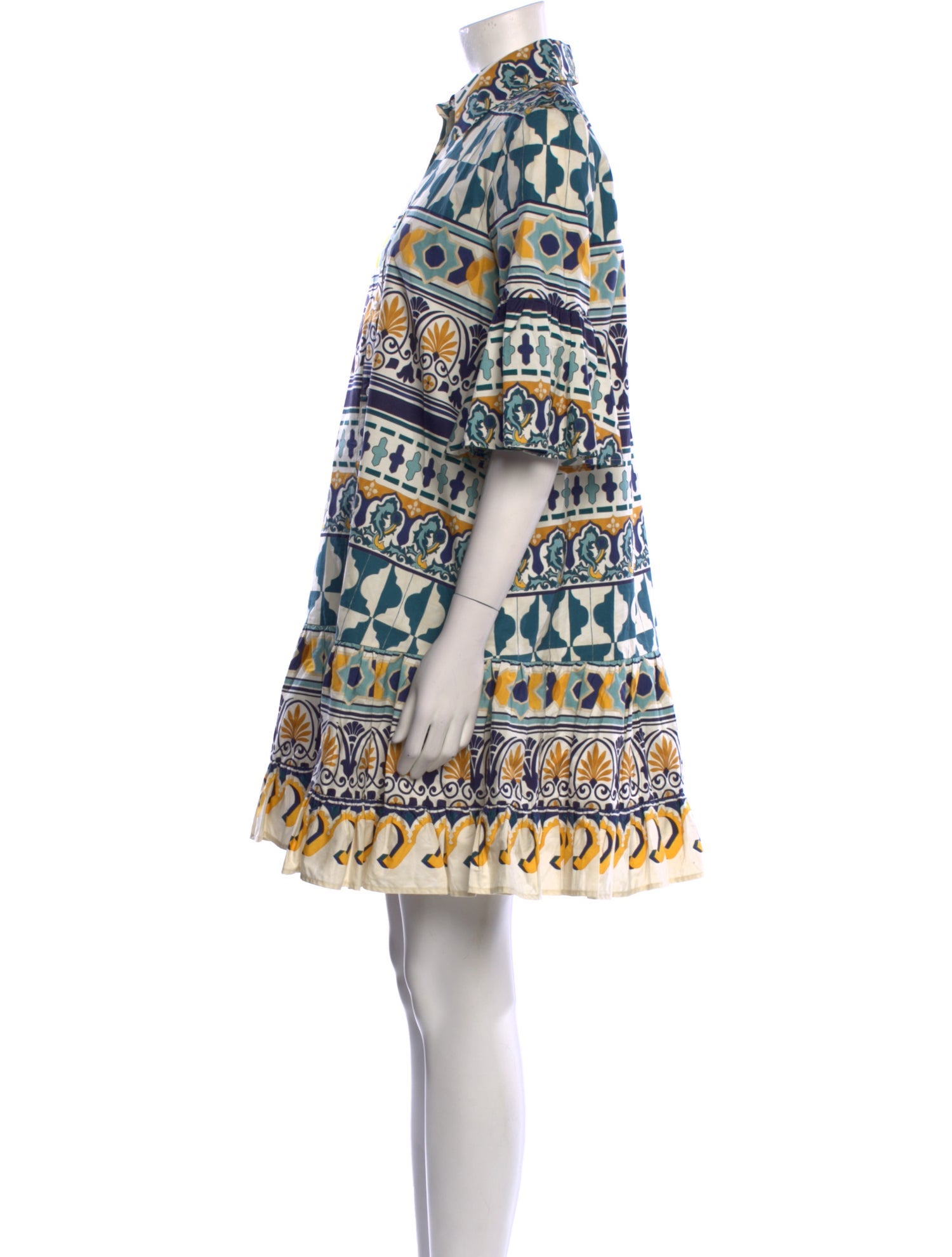 La DoubleJ Printed Mini Dress