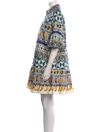 La DoubleJ Printed Mini Dress