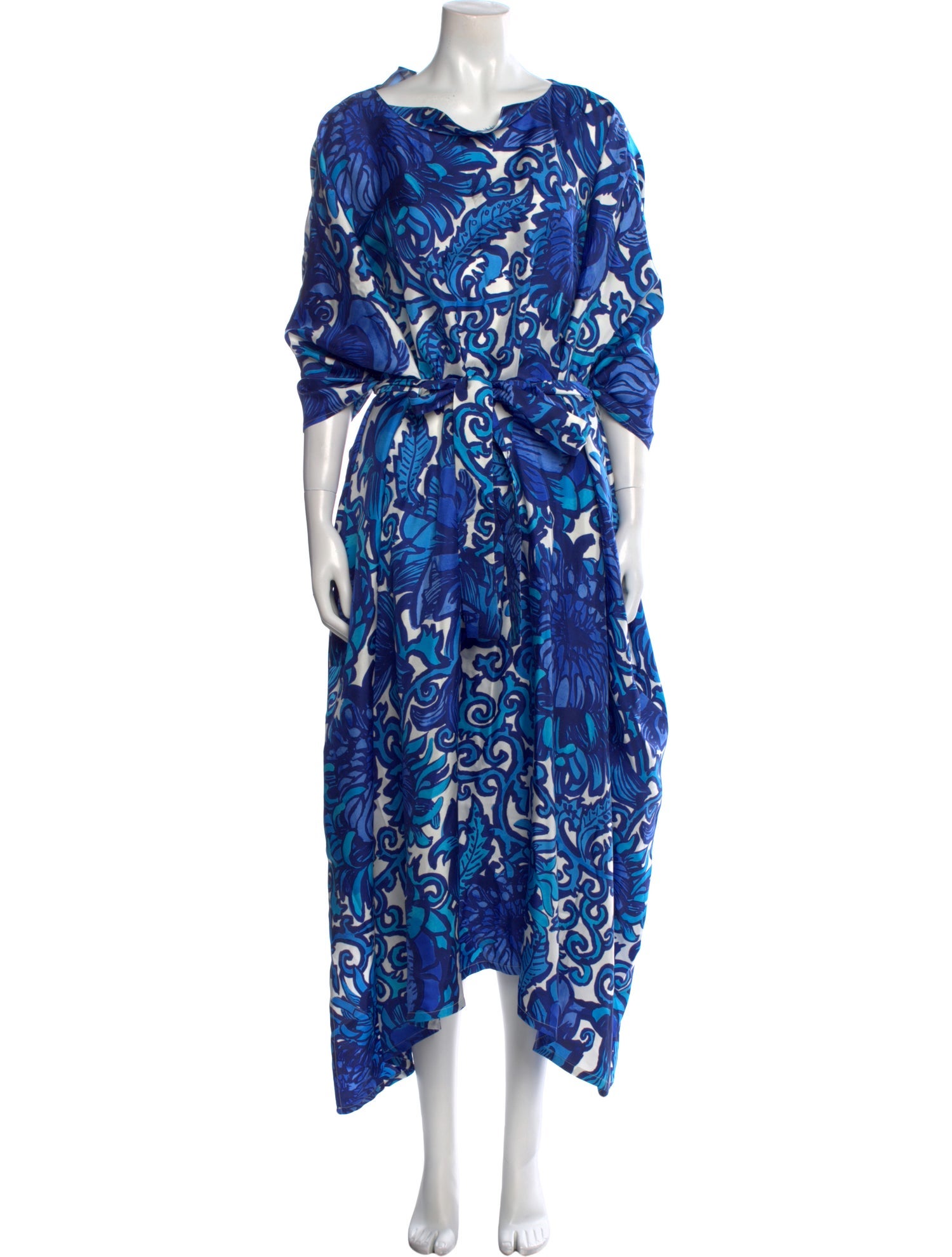 La DoubleJ Silk Midi Length Dress