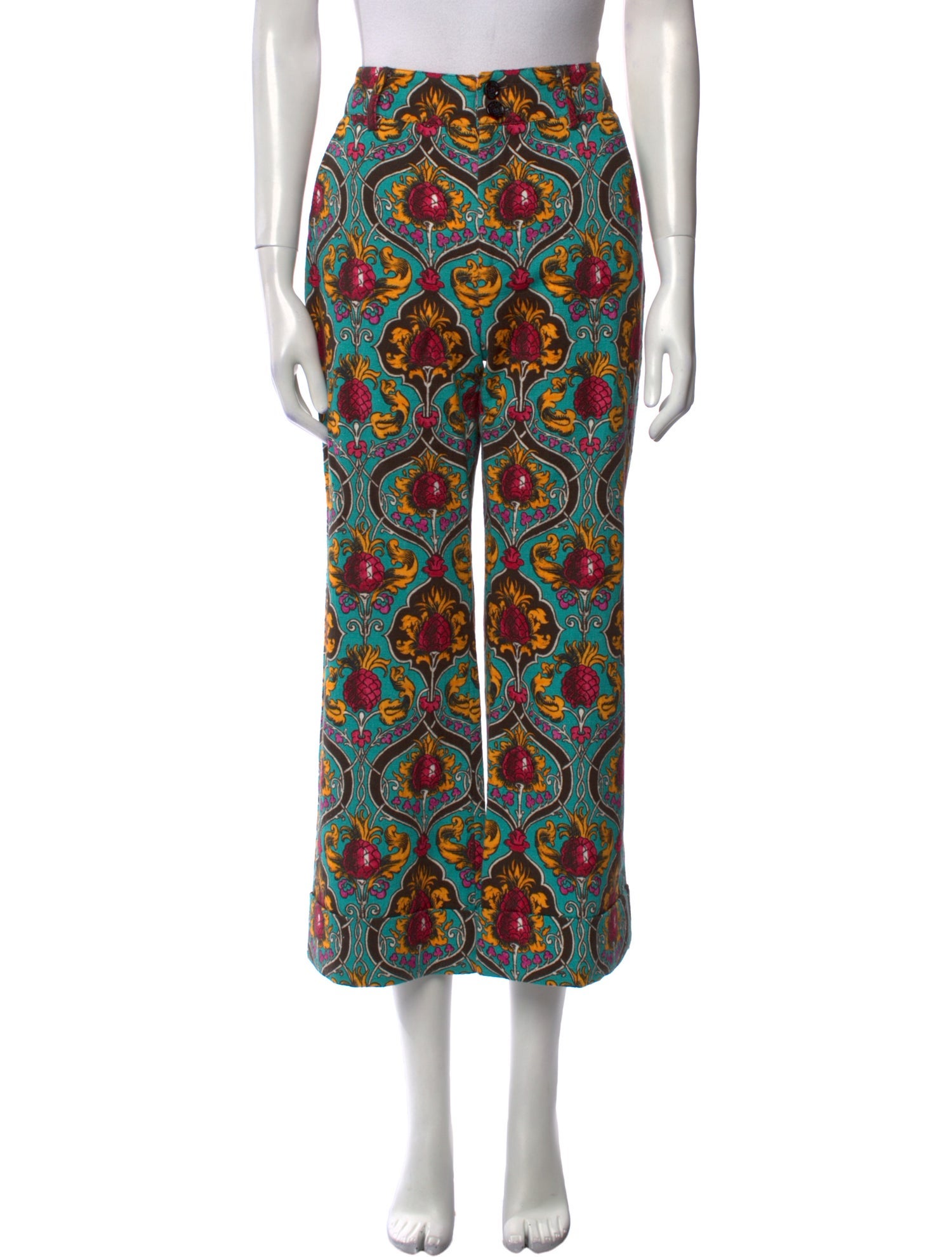 La DoubleJ Printed Wide Leg Pants