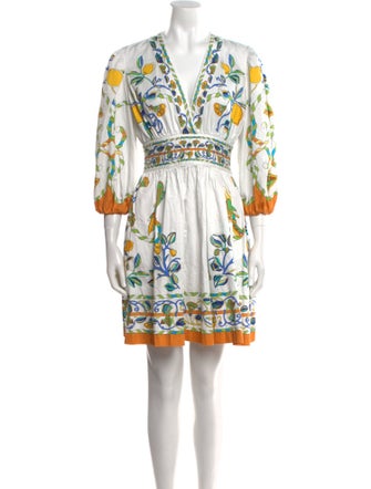 La DoubleJ Printed Mini Dress