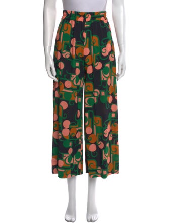 La DoubleJ Printed Wide Leg Pants