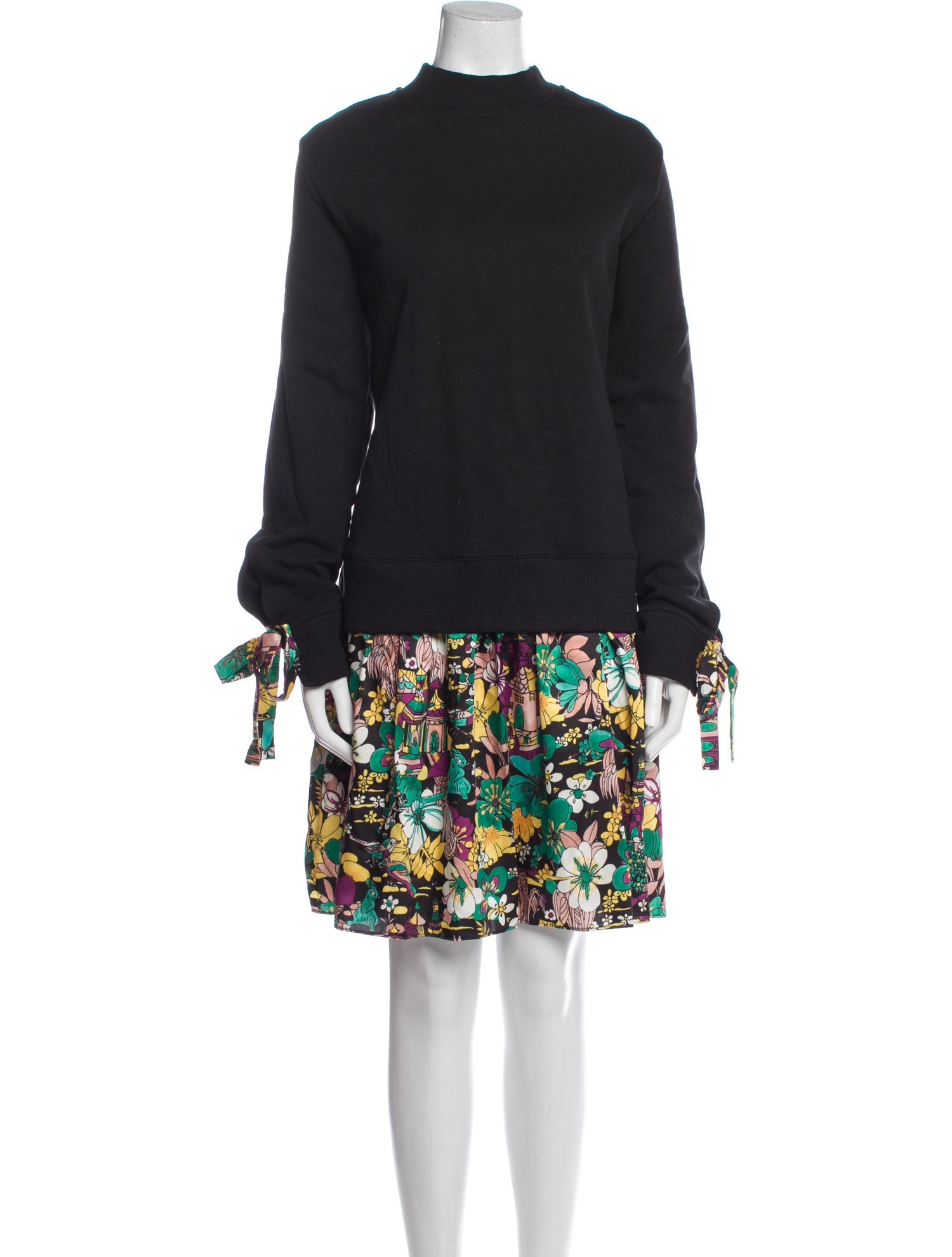 La DoubleJ Printed Knee-Length Dress