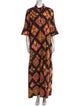 La DoubleJ Printed Long Dress