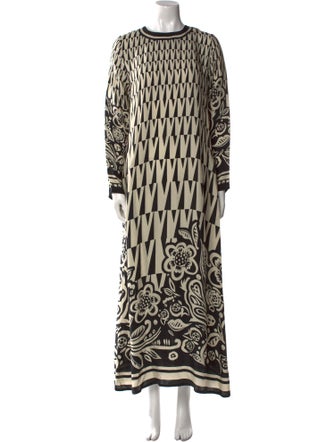La DoubleJ Printed Long Dress