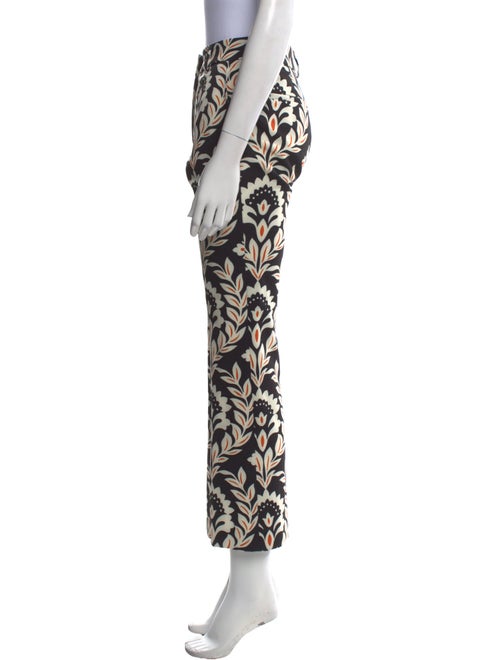 La DoubleJ Floral Print Straight Leg Pants