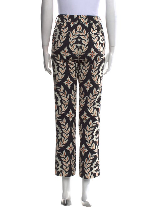 La DoubleJ Floral Print Straight Leg Pants