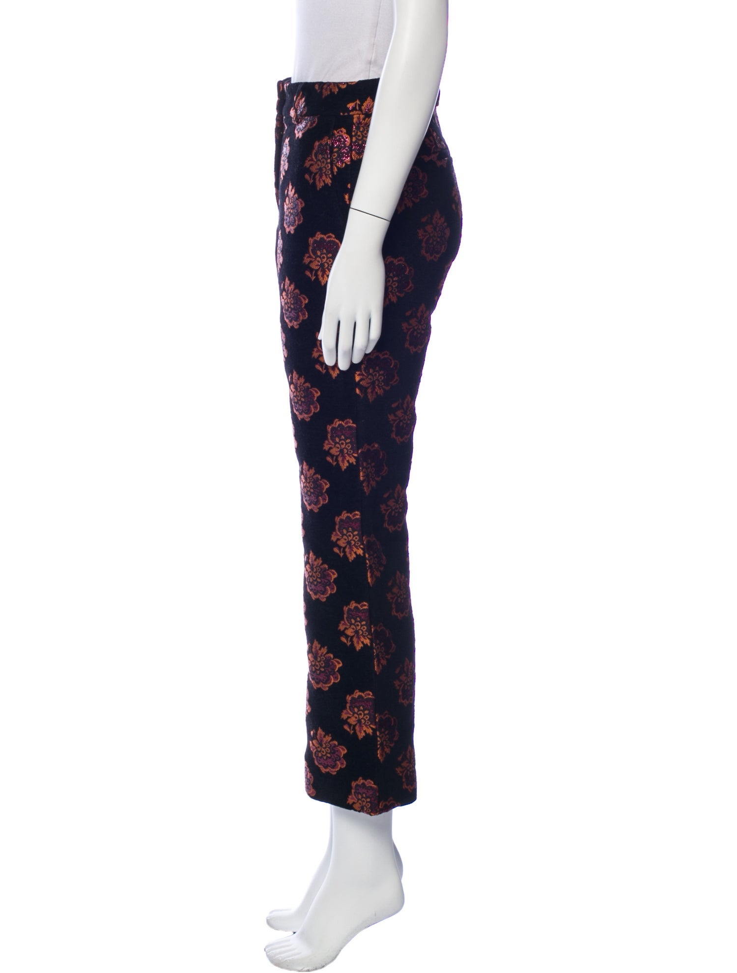 La DoubleJ Floral Print Wide Leg Pants