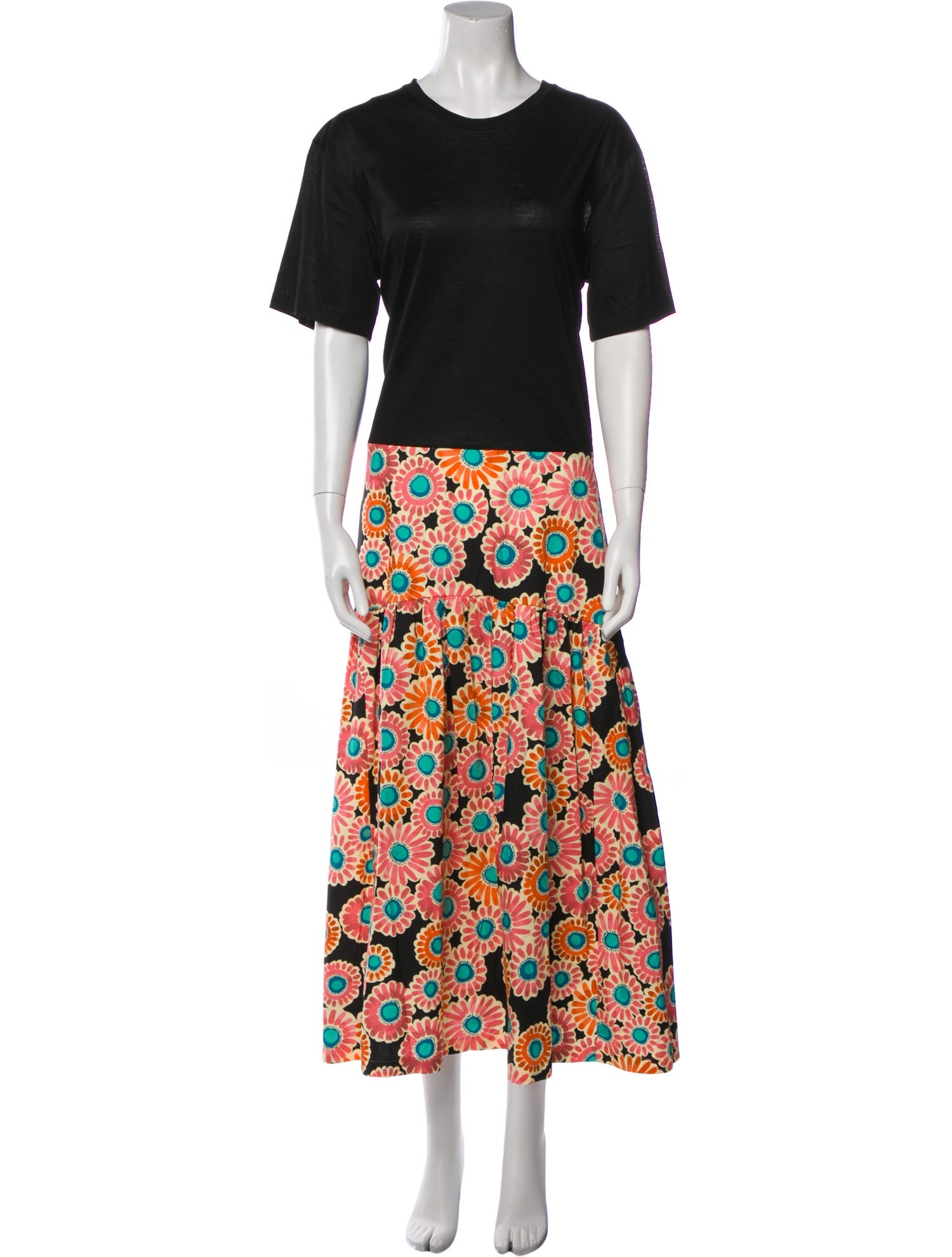 La DoubleJ Floral Print Long Dress