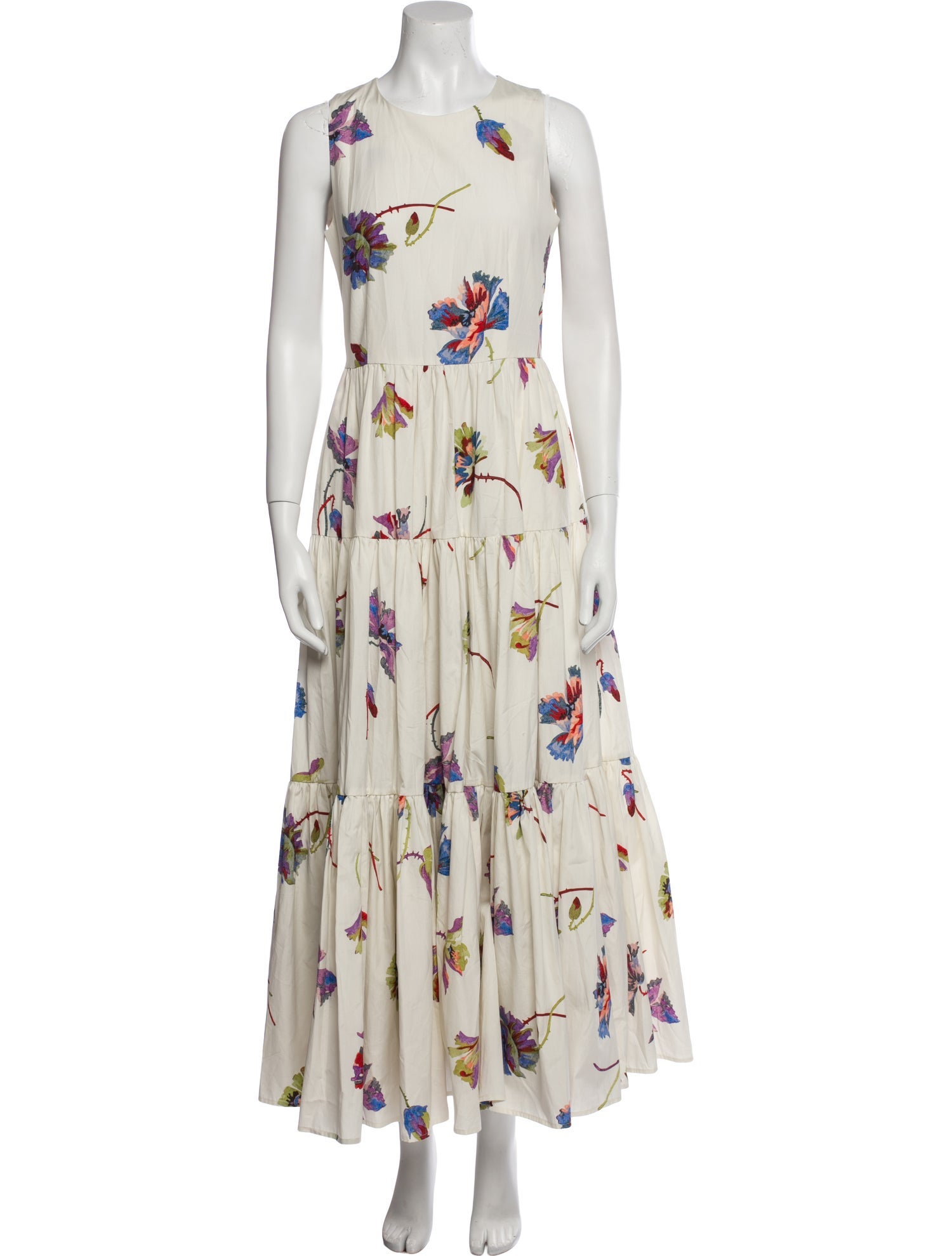 La DoubleJ Floral Print Long Dress