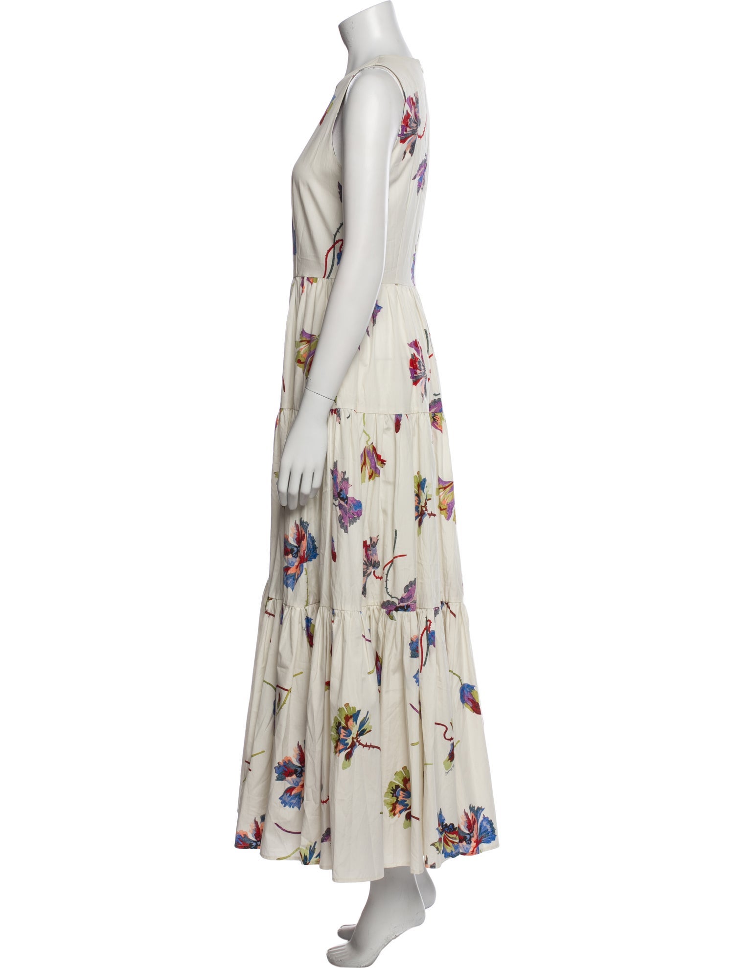 La DoubleJ Floral Print Long Dress