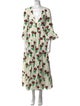 La DoubleJ Floral Print Long Dress