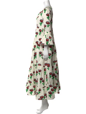 La DoubleJ Floral Print Long Dress