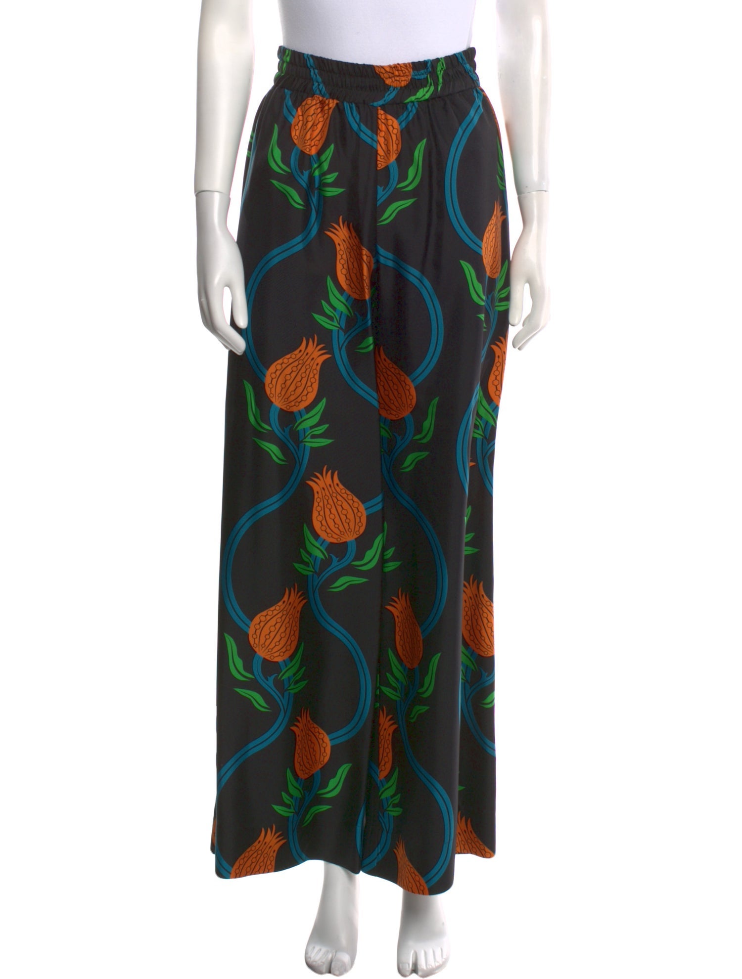 La DoubleJ Silk Wide Leg Pants