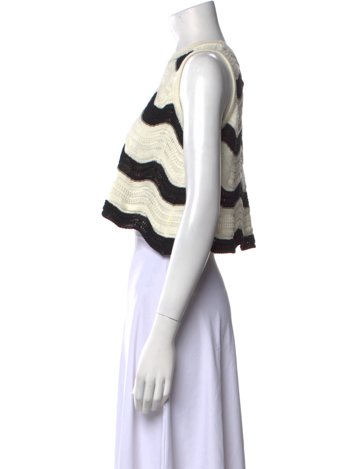 La DoubleJ Striped Crew Neck Sweater w/ Tags