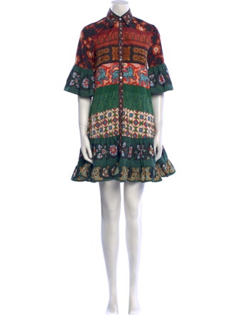 La DoubleJ Printed Mini Dress