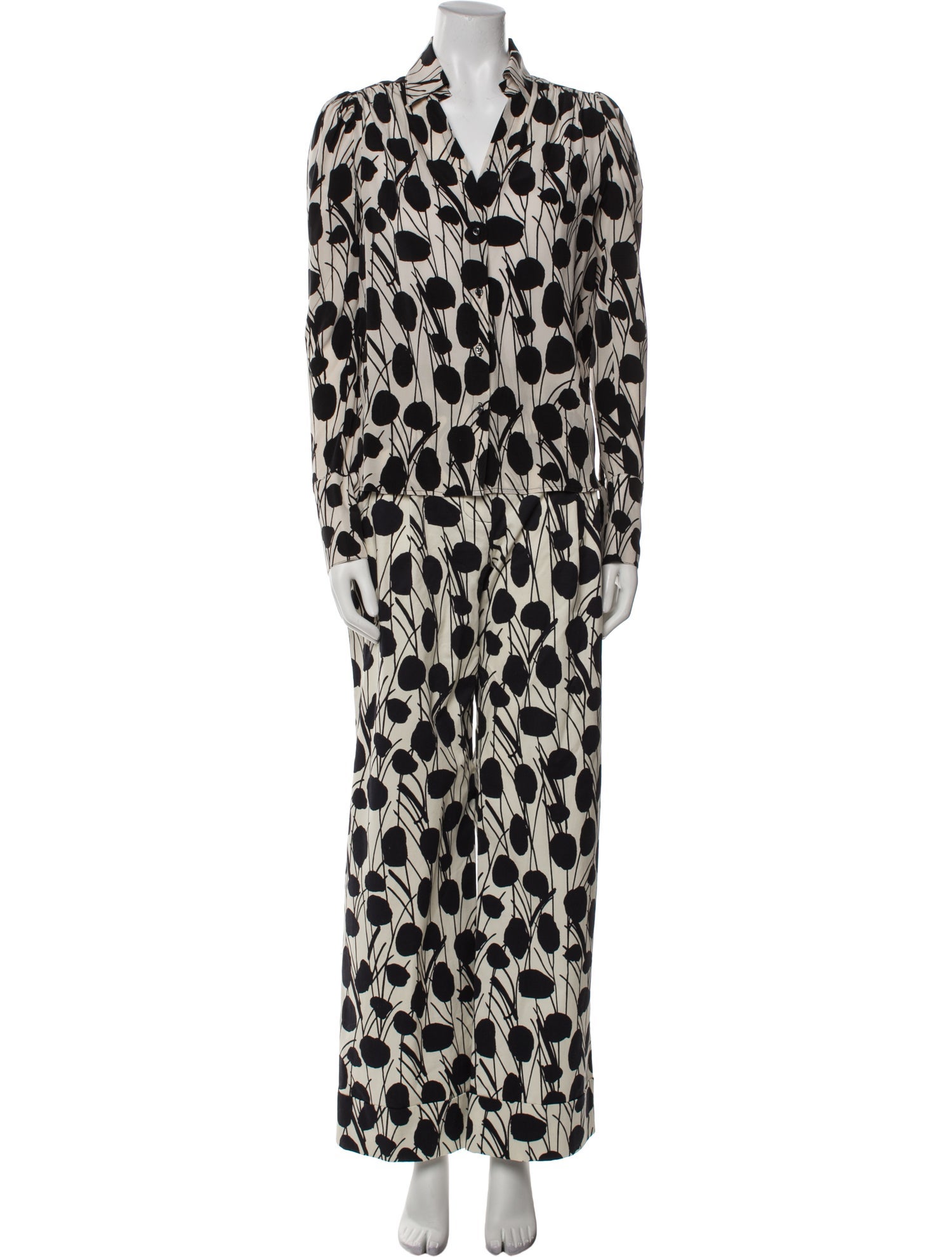 La DoubleJ Printed Pant Set