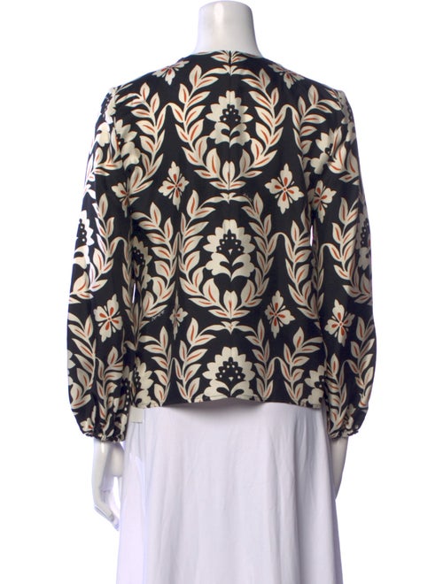 La DoubleJ Silk Printed Blouse