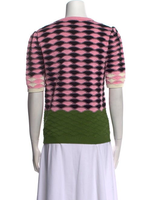 La DoubleJ Printed Crew Neck Sweater