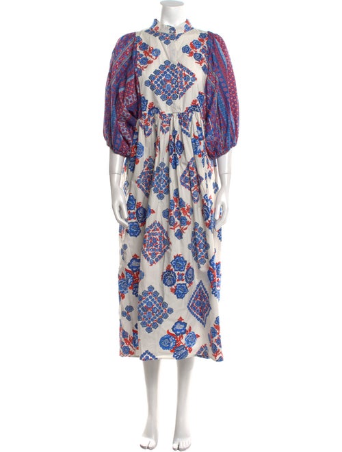 La DoubleJ Printed Long Dress
