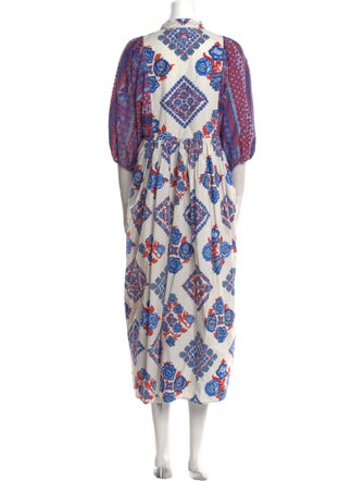 La DoubleJ Printed Long Dress