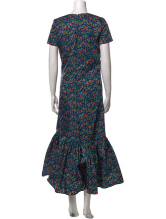 La DoubleJ Printed Long Dress