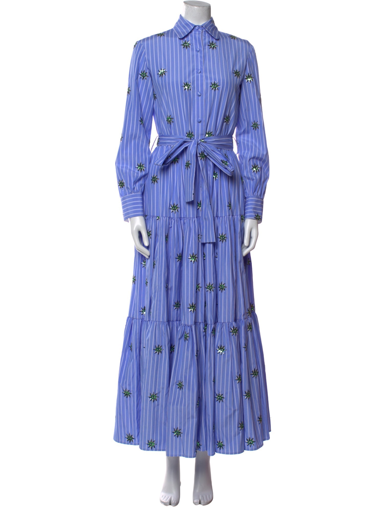 La DoubleJ Striped Long Dress w/ Tags