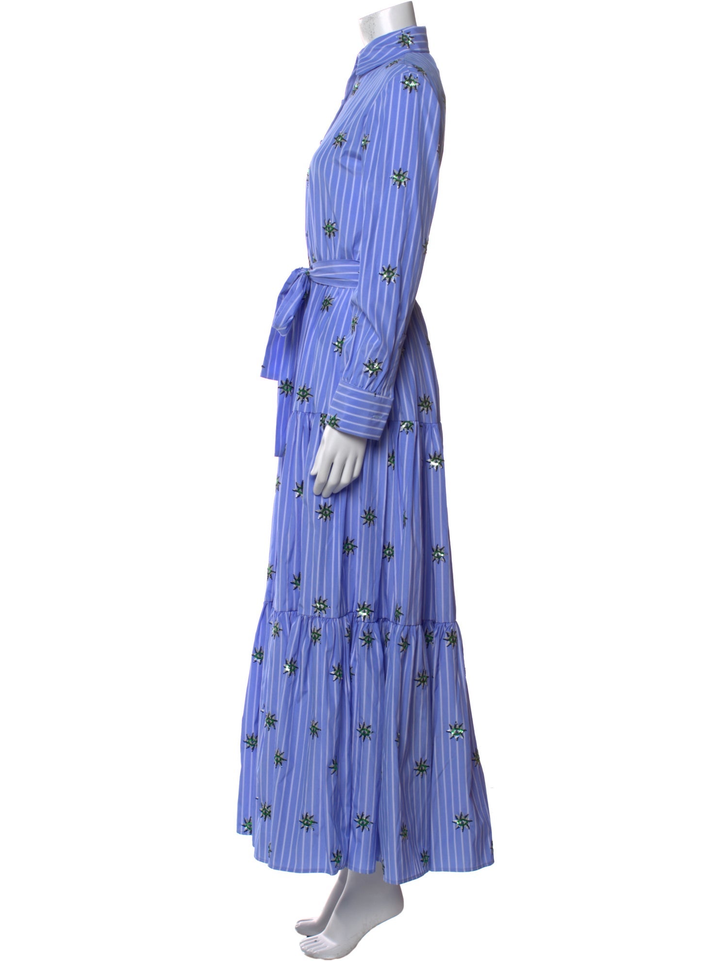 La DoubleJ Striped Long Dress w/ Tags