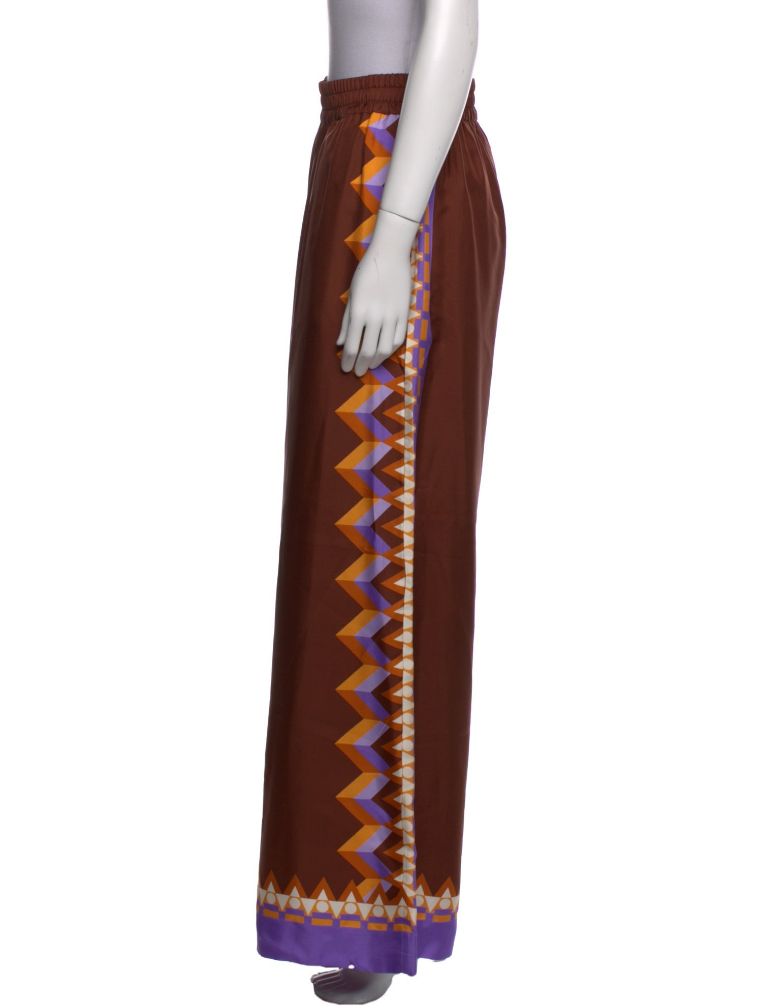 La DoubleJ Silk Wide Leg Pants