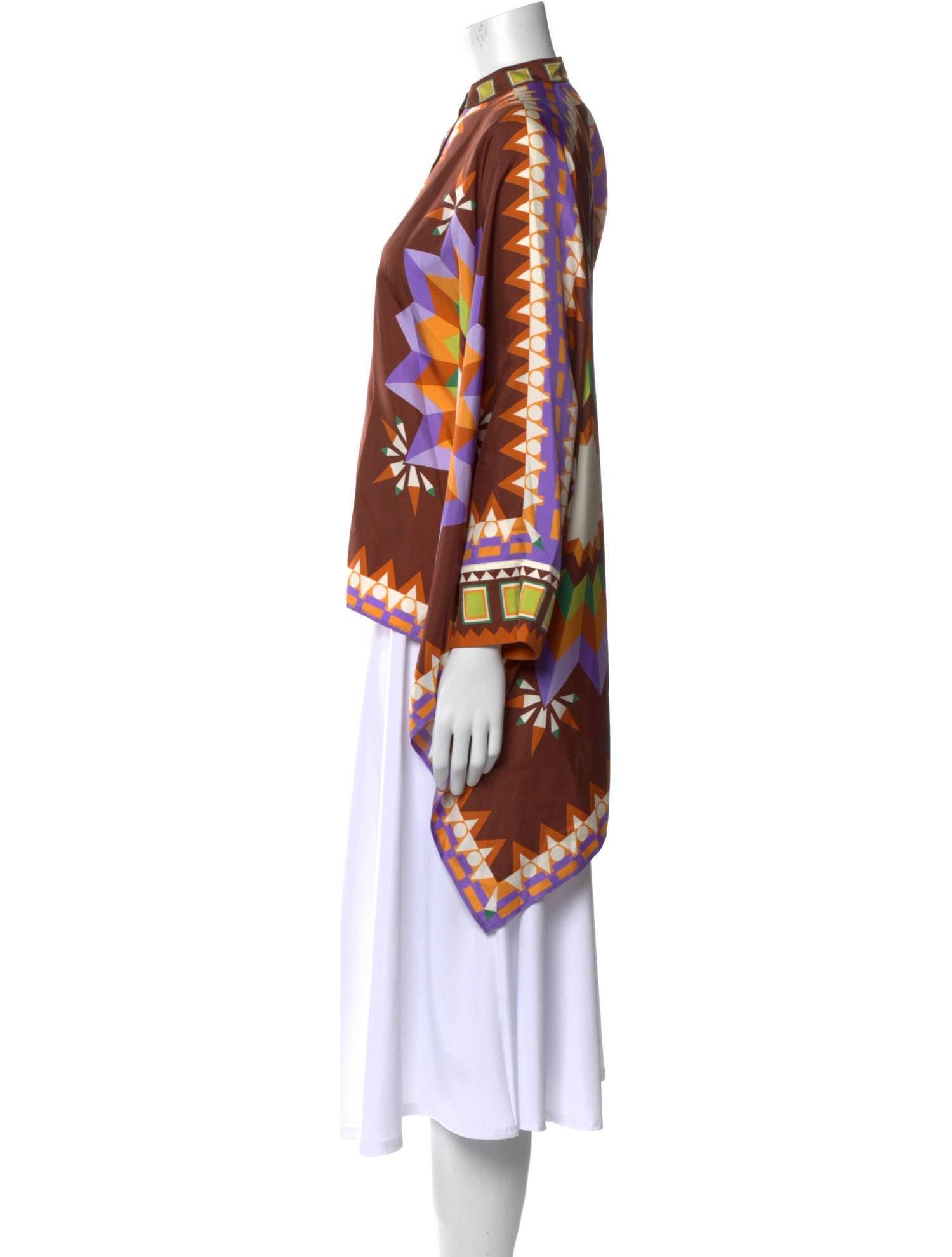 La DoubleJ Silk Printed Tunic